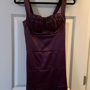 Plum dress